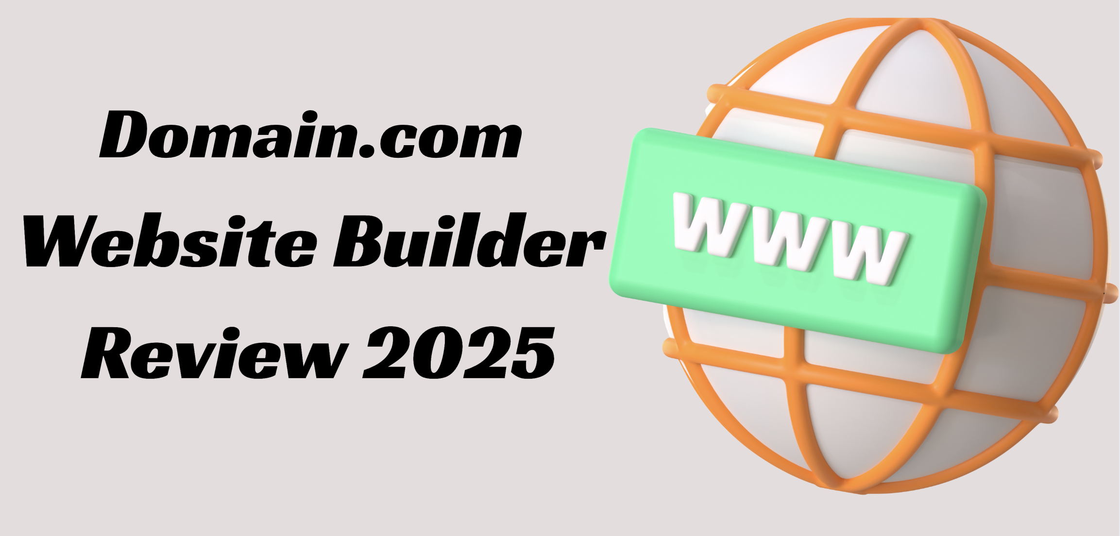 Domain.com website builder Review 2025